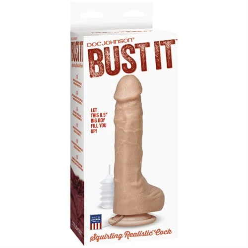 8.5-Inch Squirting Realistic Toy with Suction Cup for Fun Times