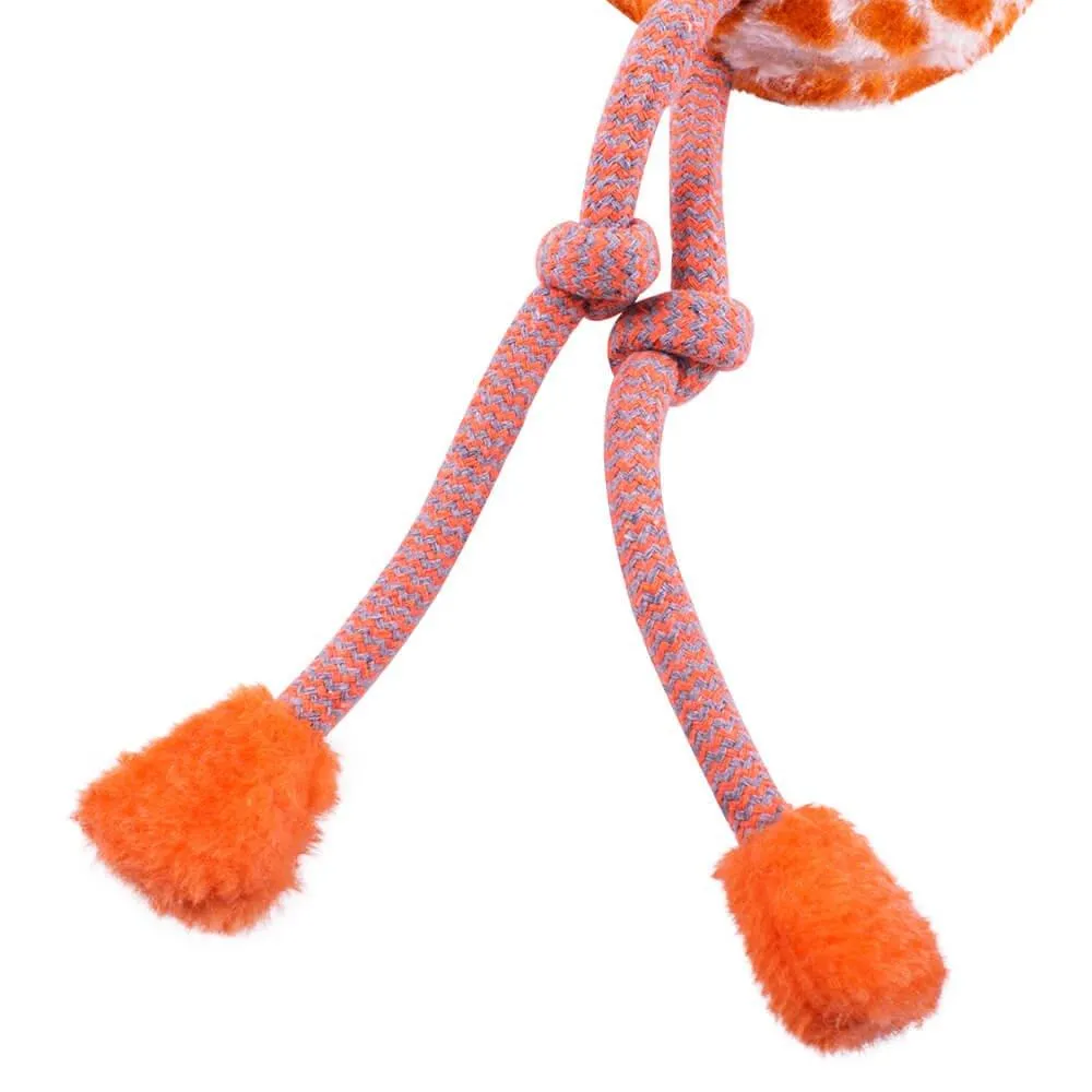AllPetSolutions Giraffe Plush Dog Toy