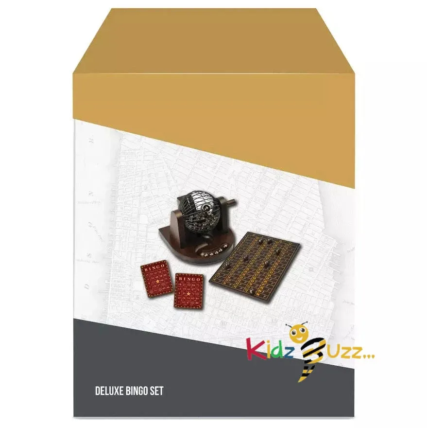 Ambassador Craftsman Wood Veneer Deluxe Bingo