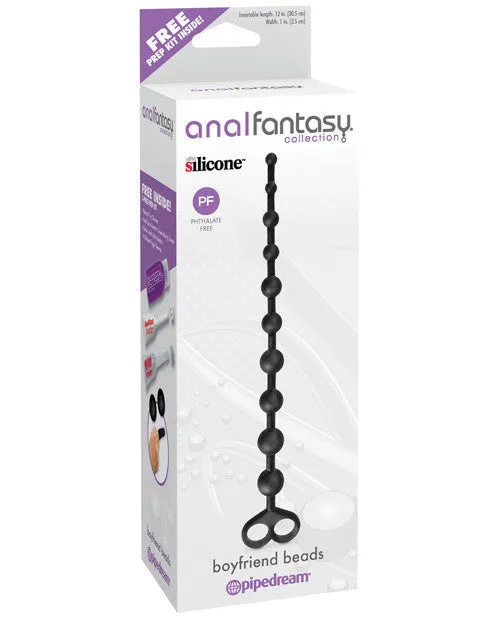 Anal Fantasy Collection Boyfriend Beads - Black