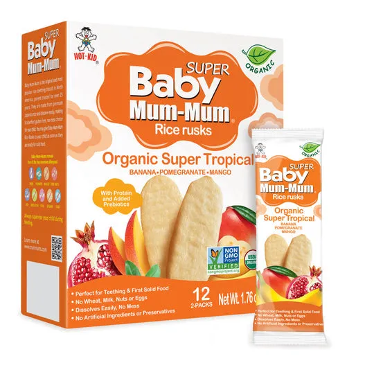 Baby Mum-Mum Organic Super Tropical