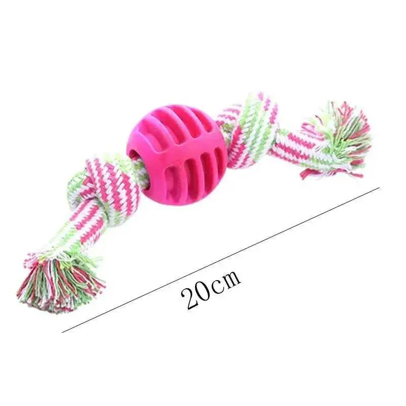 Bite Resistant Dog Rope Toy for Dogs Bite Resist Interactive Cotton Bone Small Puppy Chew Knot Teeth Cleaning Rope Dogs Toys