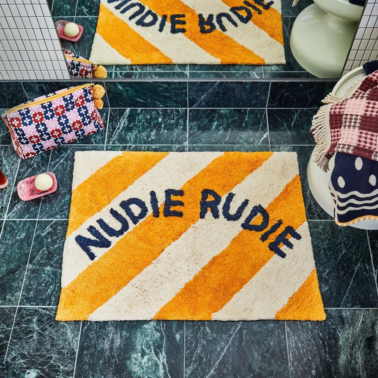 Campania Nudie Bath Mat - Marigold