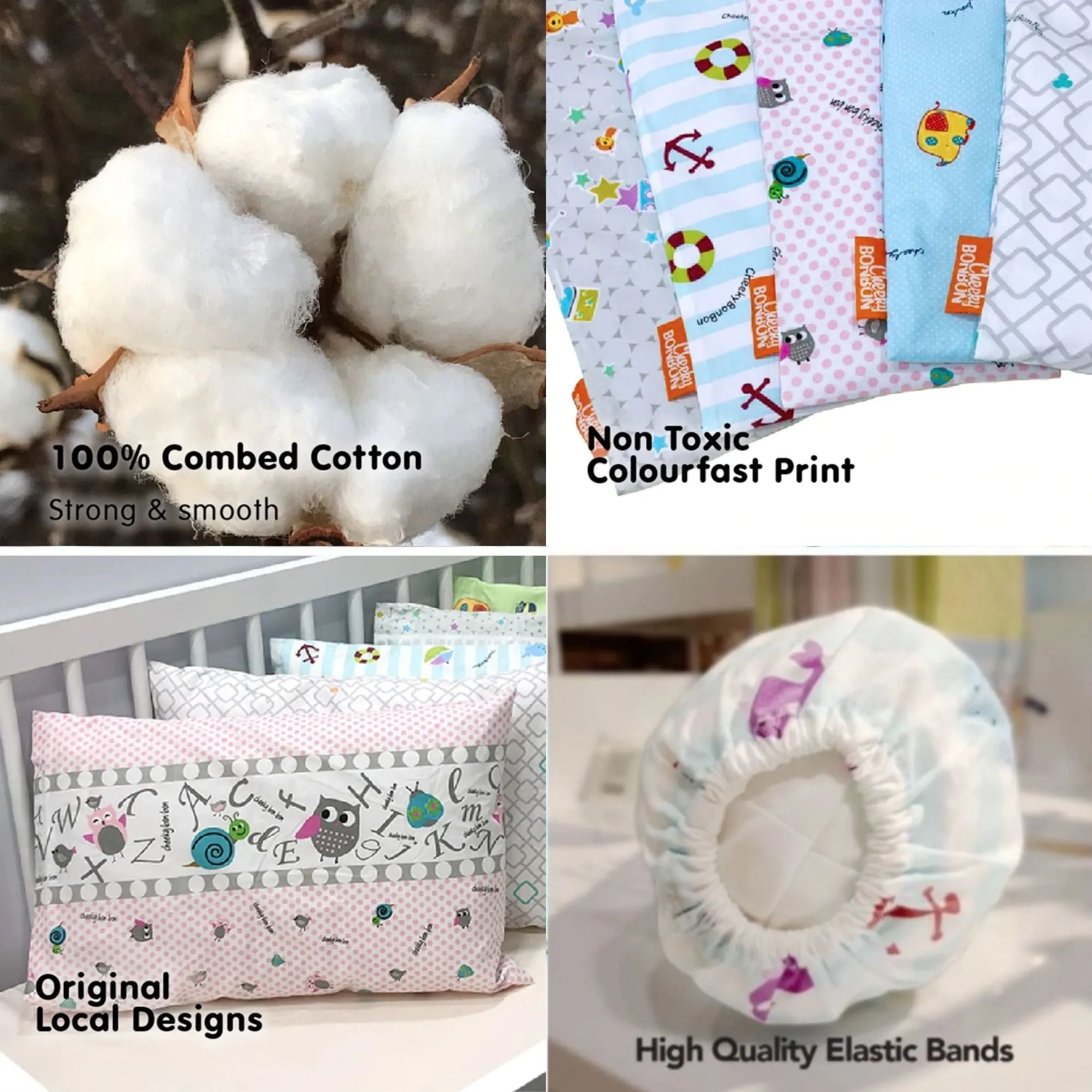 Cheeky Bon Bon Nursing Pillow - 5 Designs