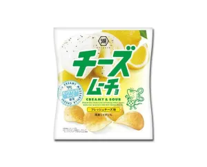 Cheese Mucho Potato Chips; Creamy And Sour Flavor
