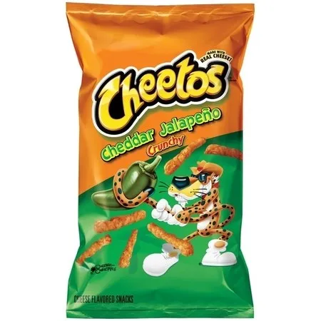 Cheetos Crunchy Cheddar Jalapeno 8.5oz (BEST BY: MAY 2024)