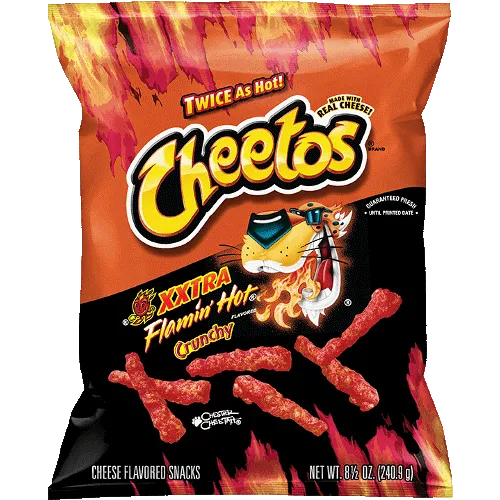 Cheetos XXTra Flamin' Hot Crunchy 8.5oz (BEST BY: 19NOV2024)