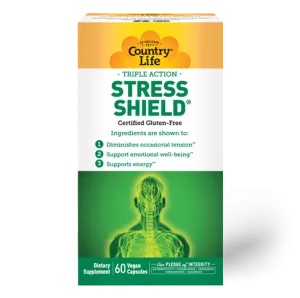 Country Life Stress Shield 60 Vegetable Capsules