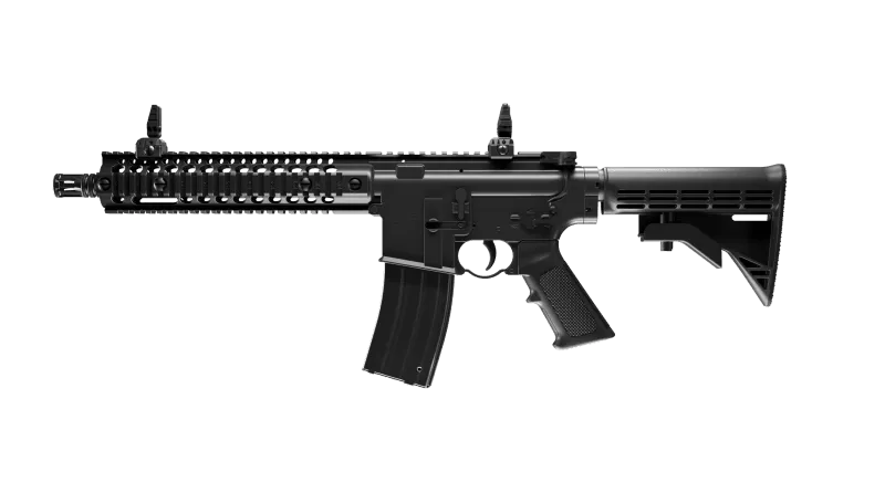 CROSMAN R1 FULL AUTO BB RIFLE 10 GAS 1500 BB'S