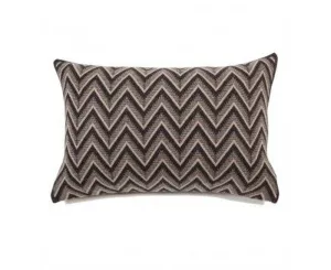Dillon Cashmere Pillow - Anthracite & Beige