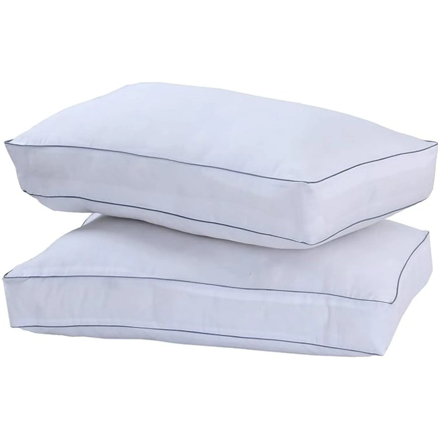 Egyptian Cotton Box Pillow Designed for Side Sleeper, Hypoallergenic – pack of 2