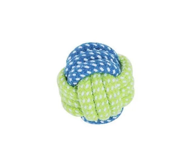 Evergreen Dog Toys/Pull Rope Tug Ball Chew Puppy Toy