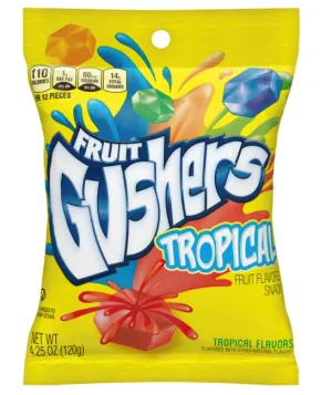 Fruit Gushers Tropical 4.25oz