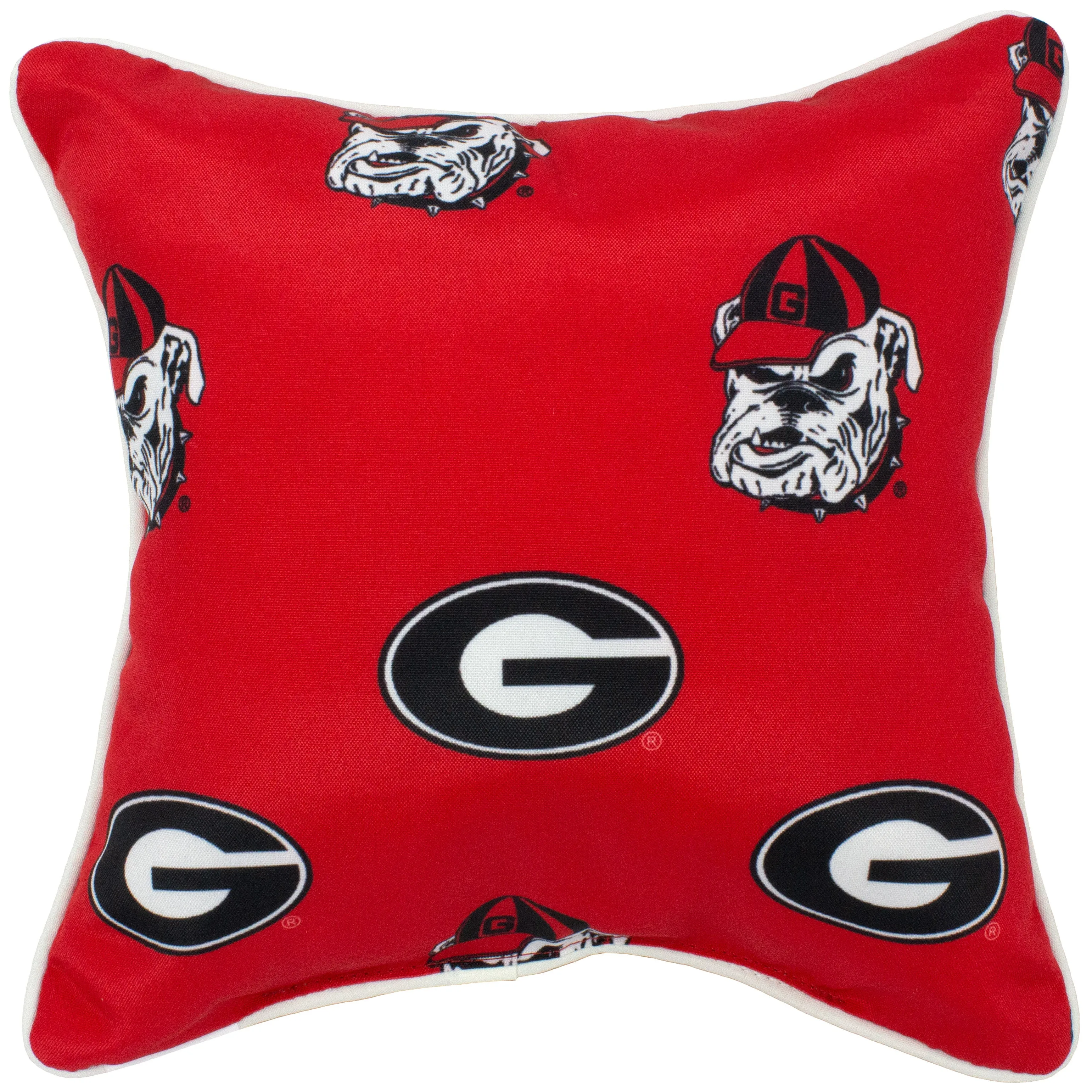 Georgia Bulldogs Outdoor Decorative Pillow