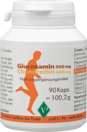GLUCOSAMINE 500 mg   chondroitin 400 mg capsules
