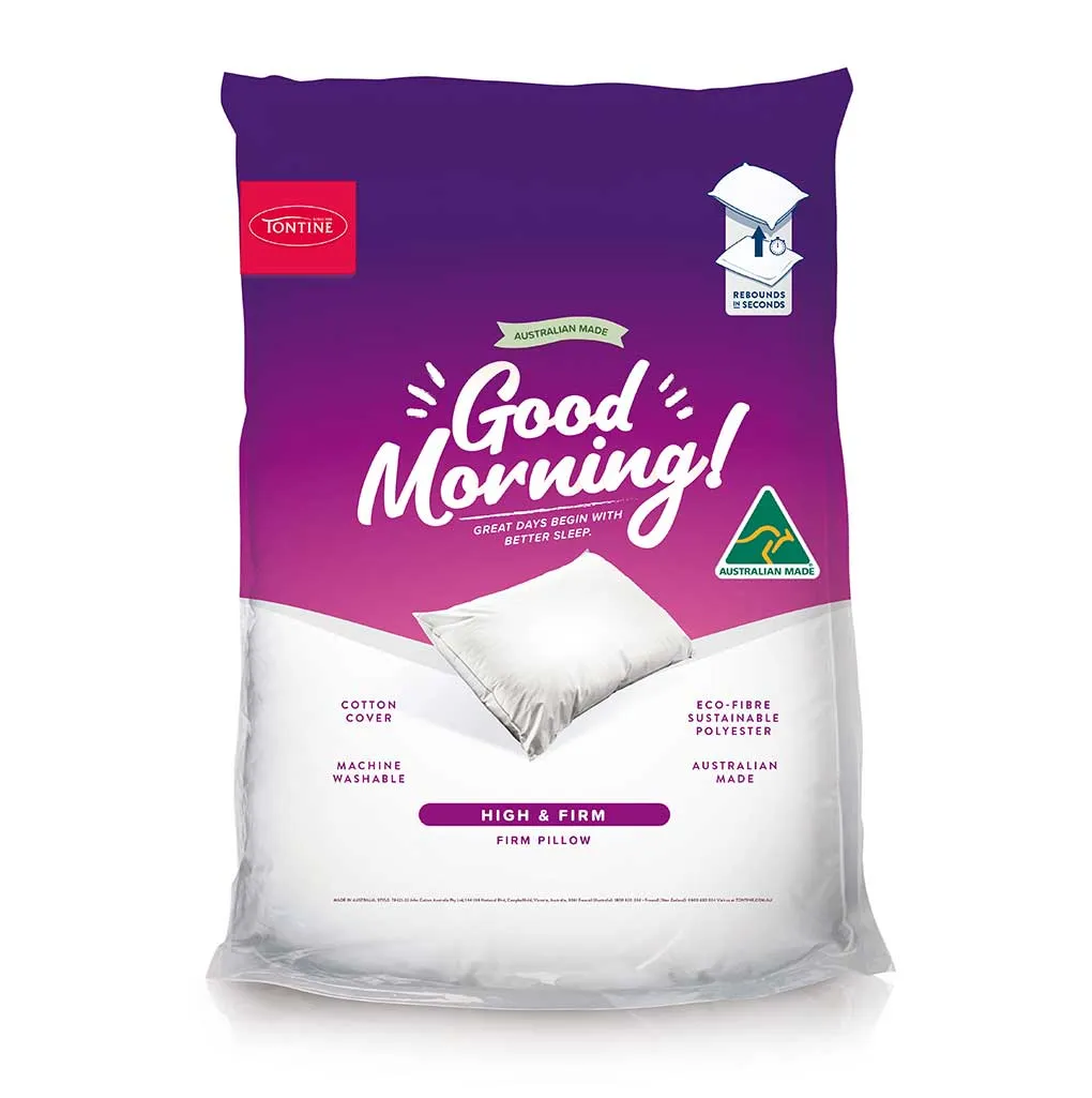 Good Morning High & Firm Pillow