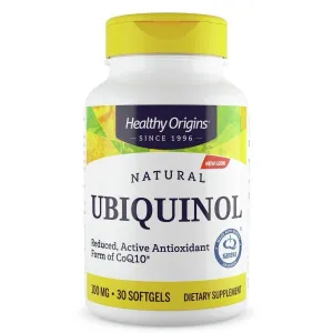 Healthy Origins Ubiquinol 100mg Kaneka QH 30 Softgel