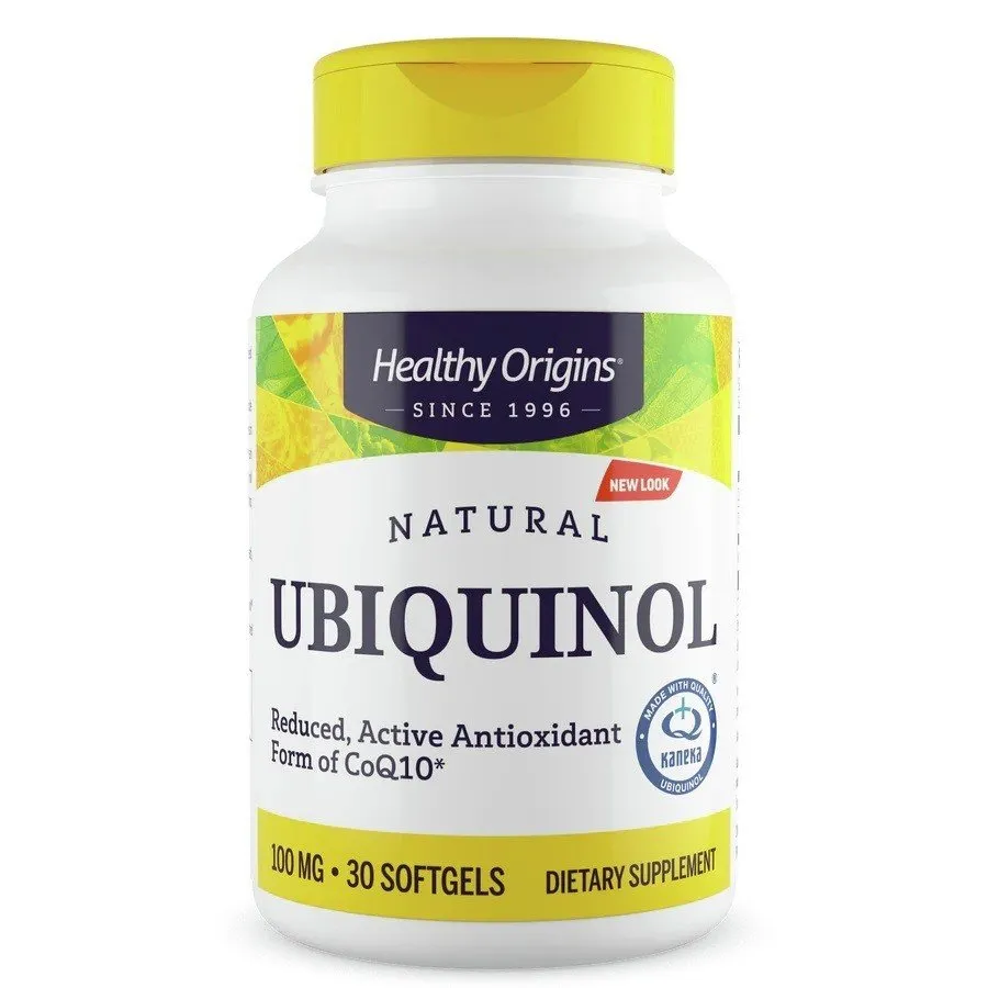 Healthy Origins Ubiquinol 100mg Kaneka QH 30 Softgel