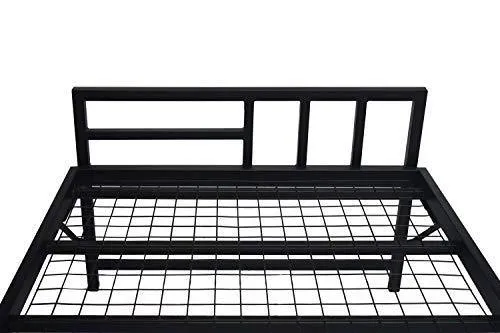 Homdec Scorpius Space Saving Foldable Metal Single Bed