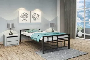 Homdec Scorpius Space Saving Foldable Metal Single Bed