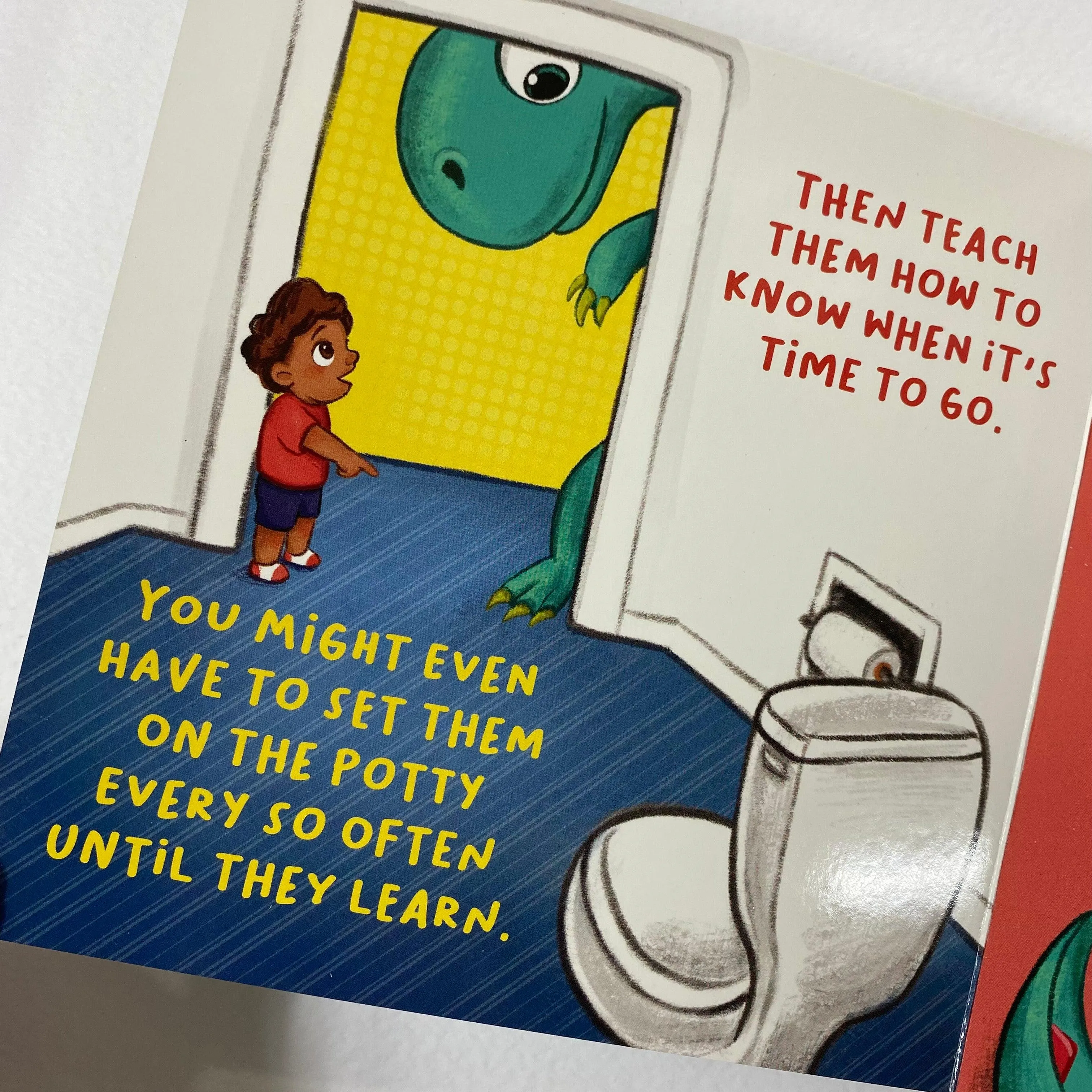 How to Potty Train a Dinosaur (Boardbook)