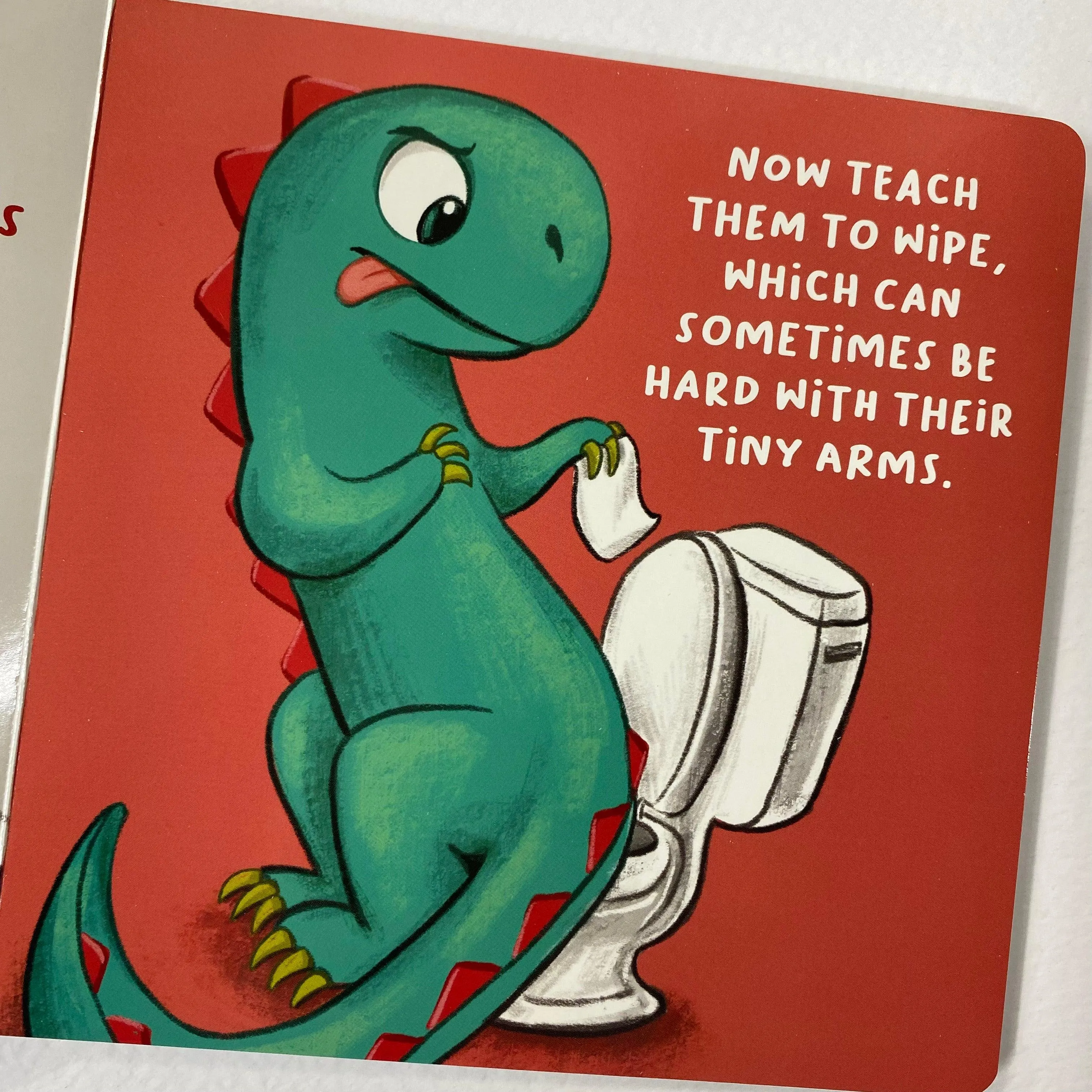 How to Potty Train a Dinosaur (Boardbook)