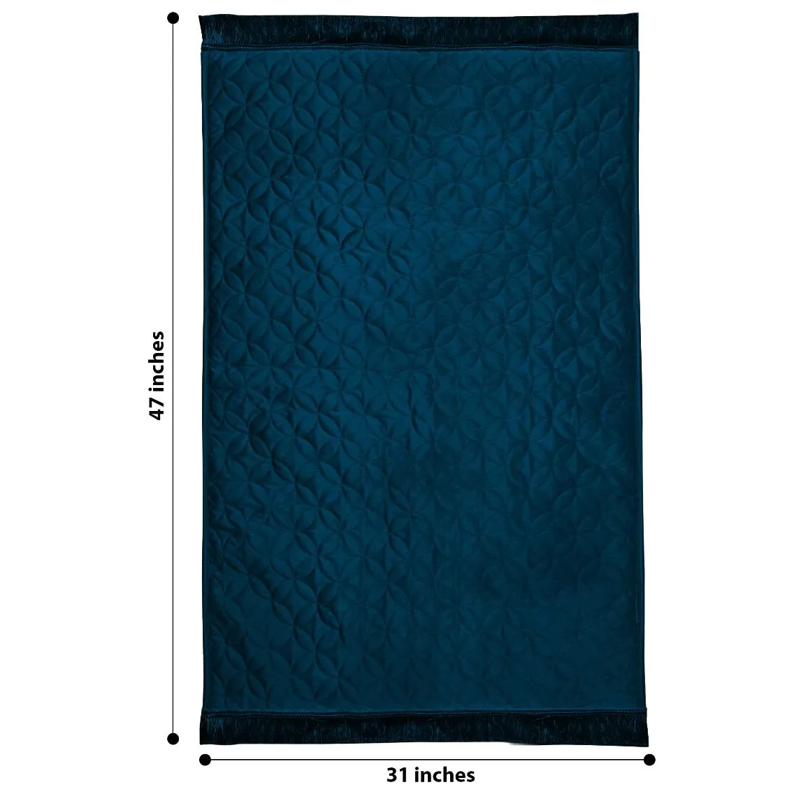 Luxury Velvet Embossed Prayer Mat/Jaye Namaz