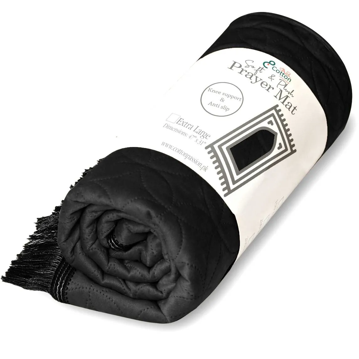 Luxury Velvet Embossed Prayer Mat/Jaye Namaz