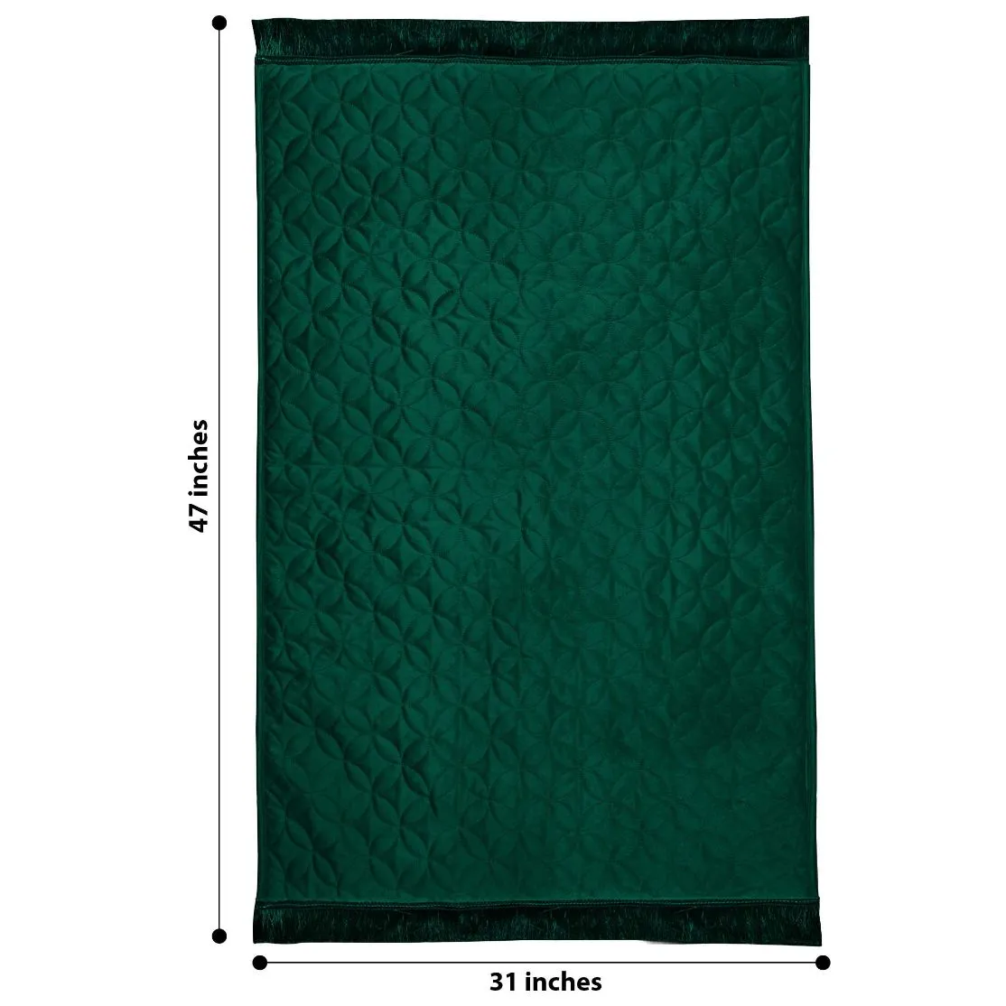 Luxury Velvet Embossed Prayer Mat/Jaye Namaz