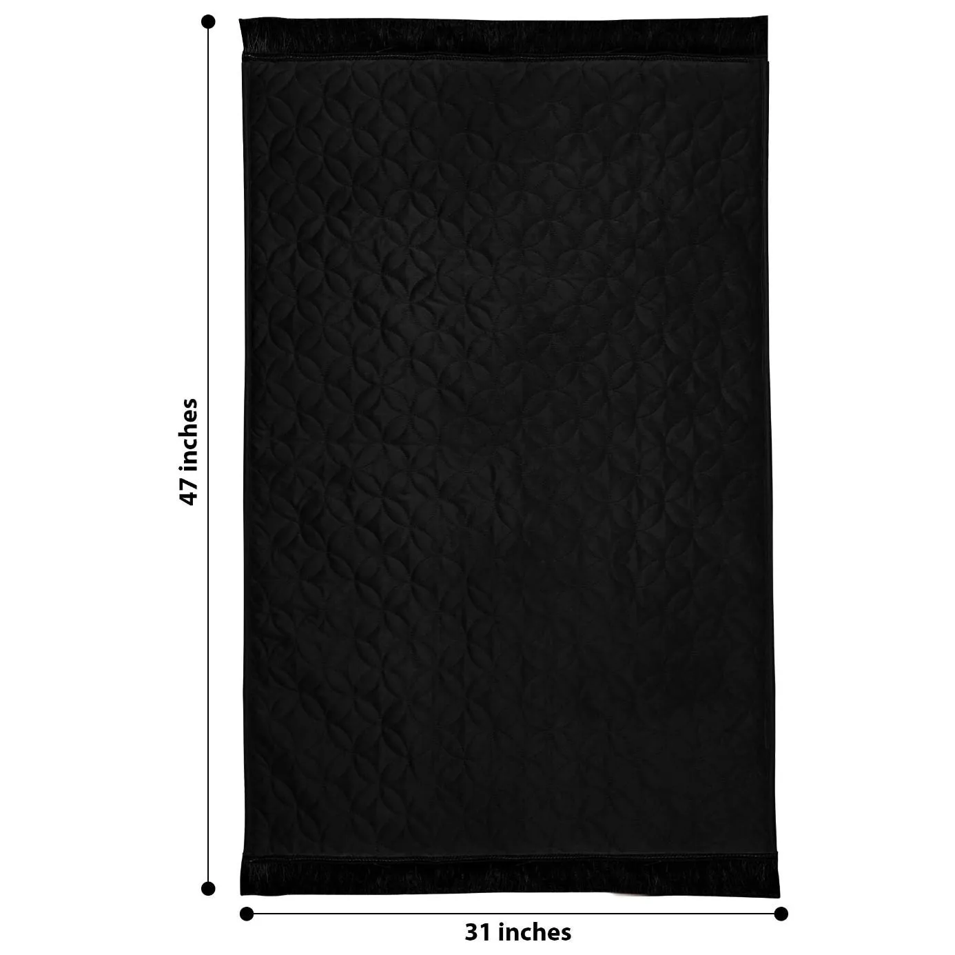 Luxury Velvet Embossed Prayer Mat/Jaye Namaz