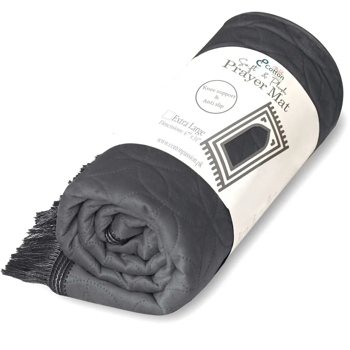 Luxury Velvet Embossed Prayer Mat/Jaye Namaz