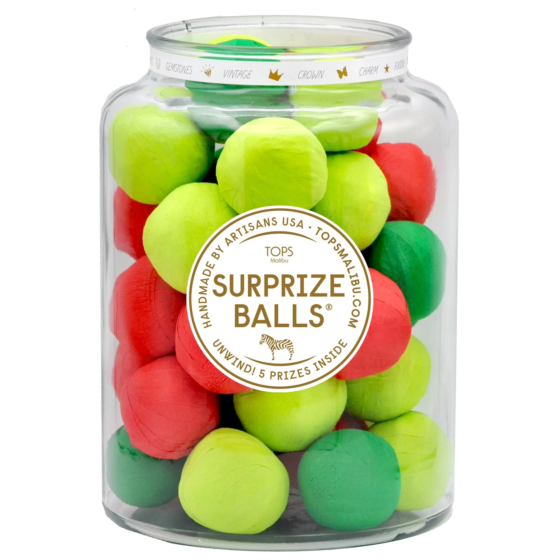 Mini Surprise Ball Christmas Single