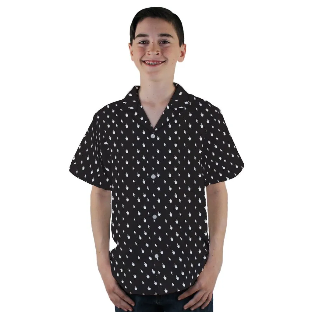 Mouse Pointers Cursor Youth Hawaiian Shirt