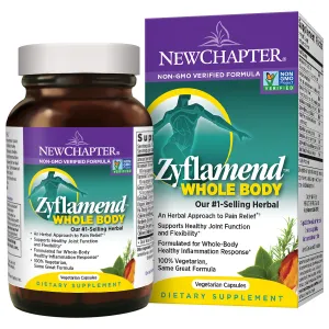 New Chapter Zyflamend Whole Body Joint Supplement   Herbal Pain Relief