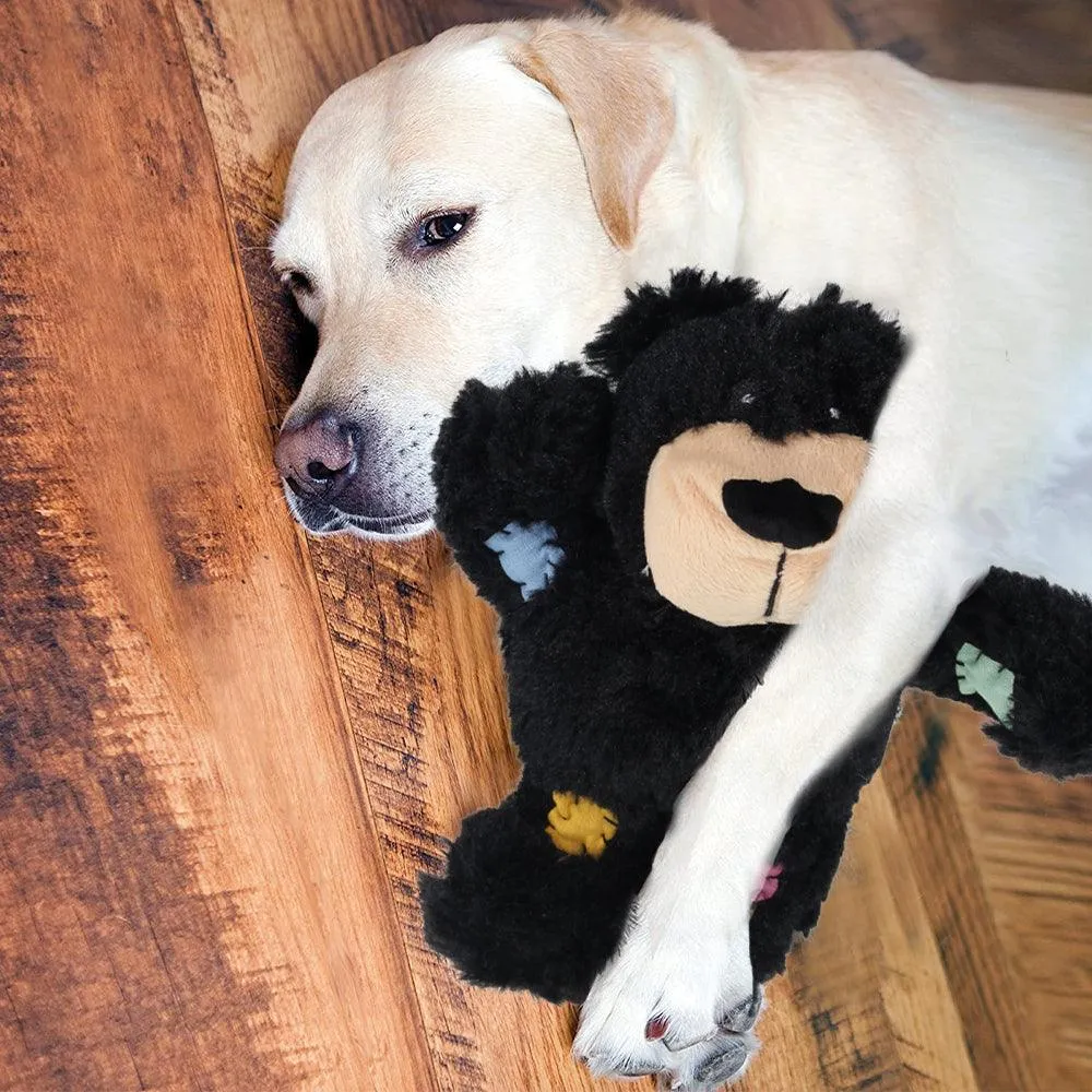 Patch The Bear - Dog Toy With Hard Wearing Internal Ropes