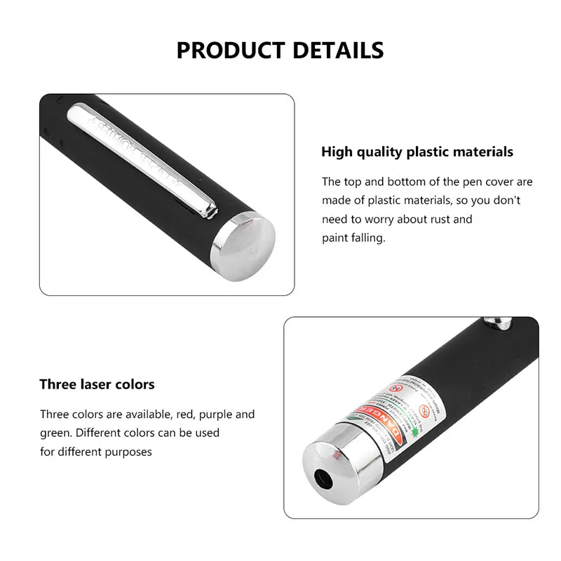 Pet Training 3Pcs Set Presentation Laser Pointer Pen