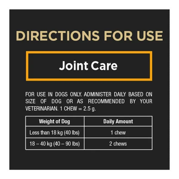 Purina Pro Plan Veterinary Supplements Joint Care; Soft chews for Small/Medium Dogs