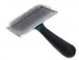Safari Dog Soft Slicker Brush Light Green, Dark Green 1ea/Medium