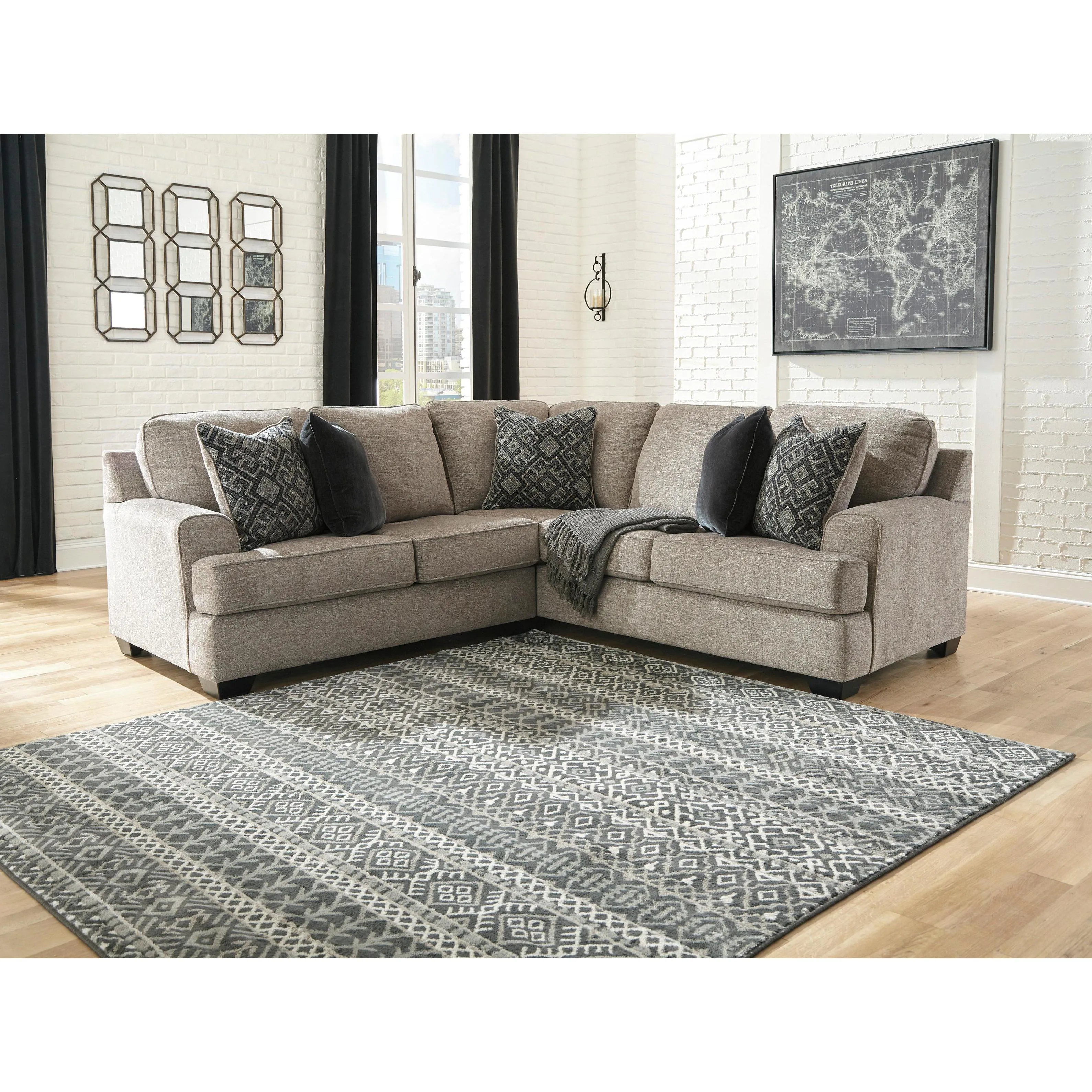Signature Design by Ashley Bovarian 56103U1 3 pc Living Room Set
