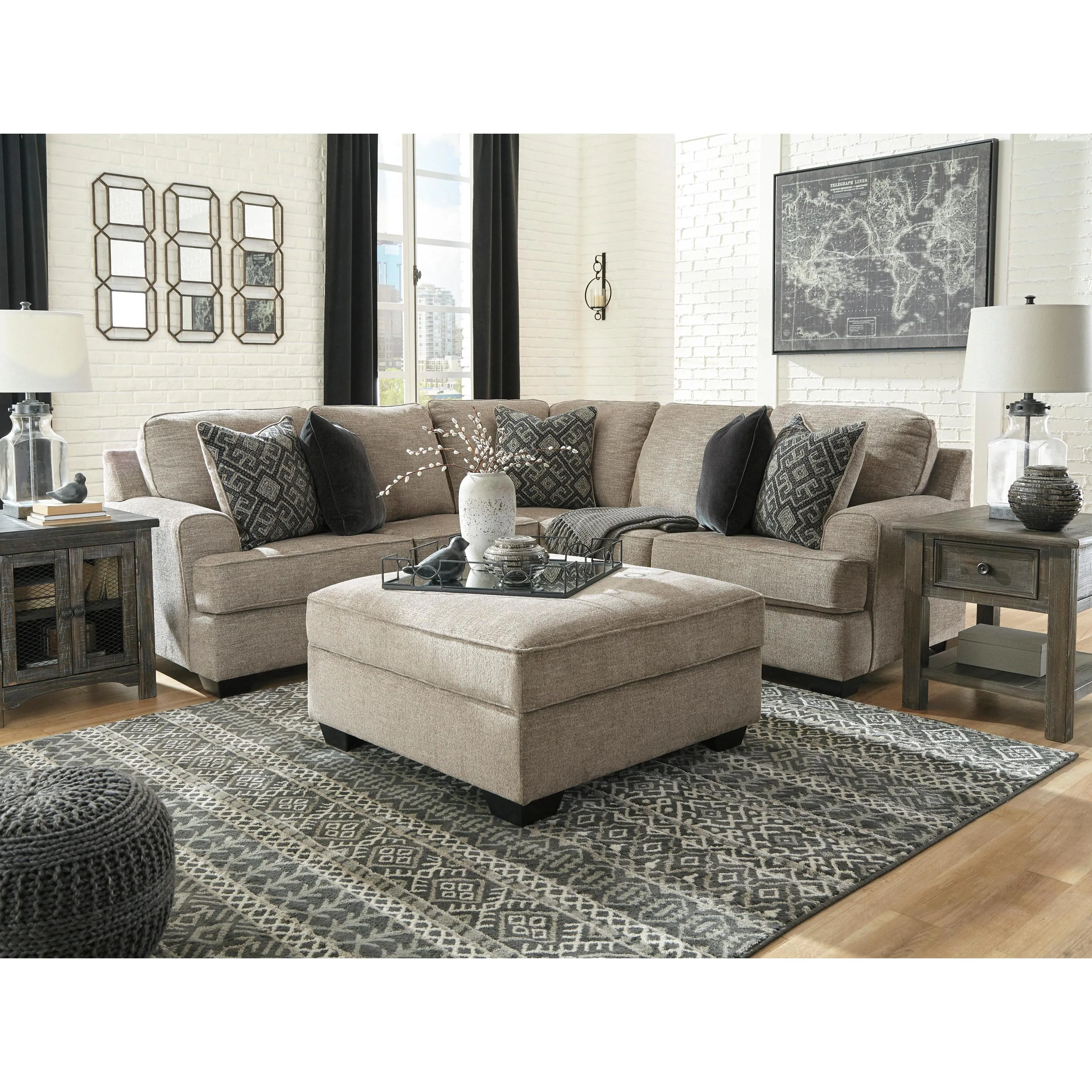 Signature Design by Ashley Bovarian 56103U1 3 pc Living Room Set