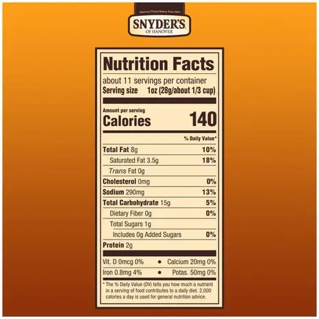 SNYDER CHEDDAR CHEESE PRETZLE PIECES