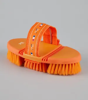 Soft-Touch Flexi Body Brush Orange & Amber