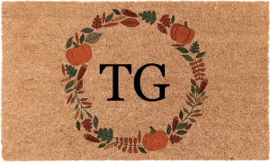 Thanksgiving Border Monogram