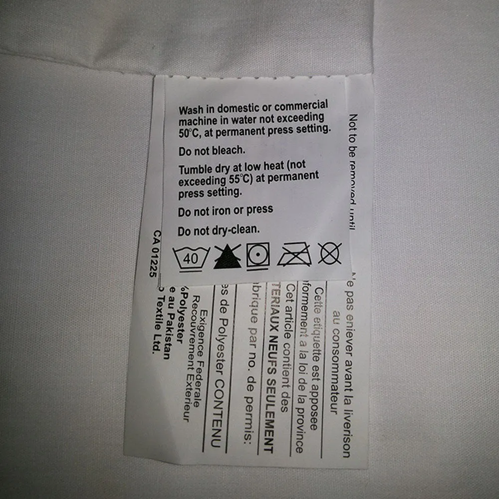 Total Body Support Bed Pillow  16" x 130"  with Zippered Cover