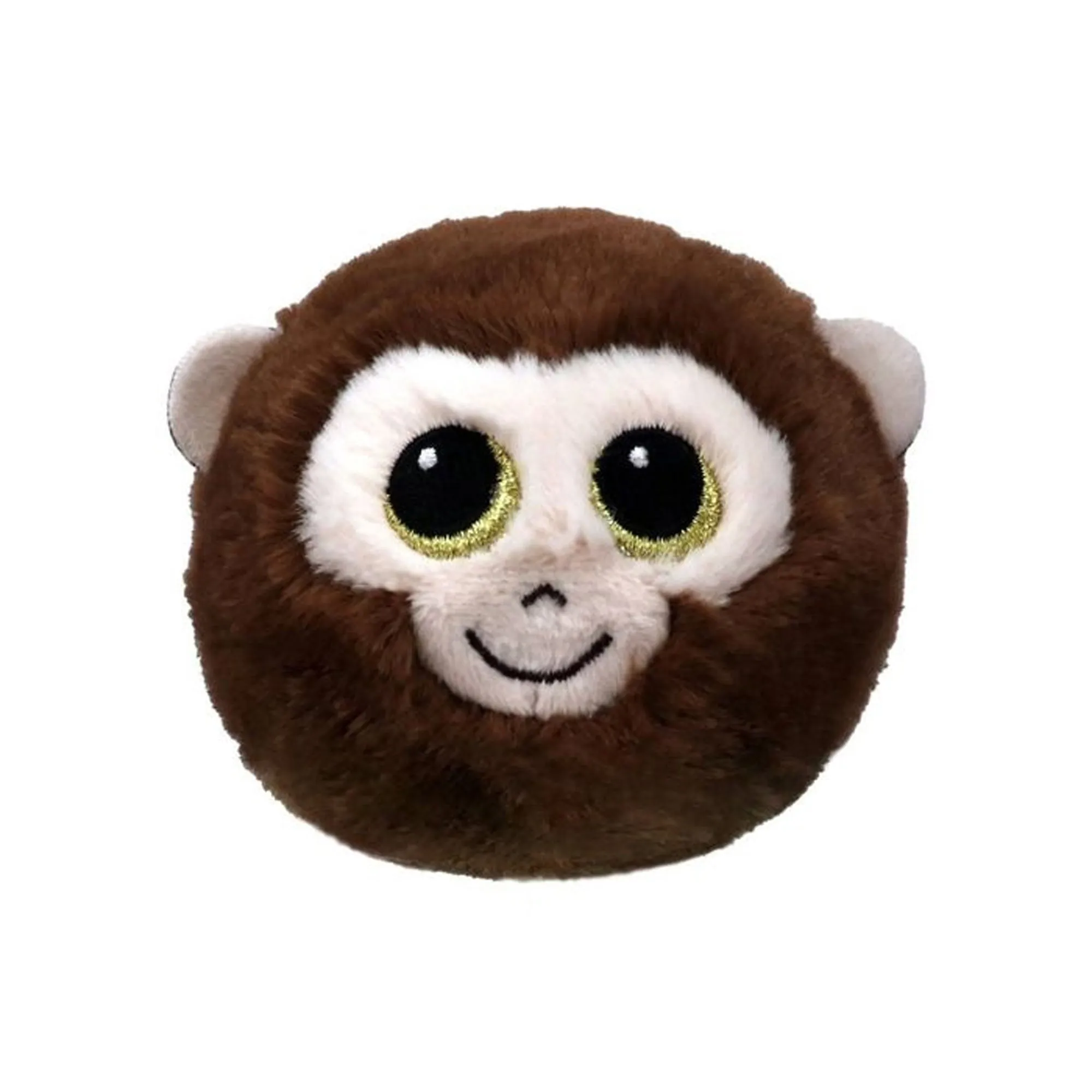 TY Beanie Bouncers Monkey Plush, Banana, 4 Inches, 1 Count
