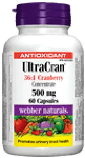 UltraCran 36:1 Concentrate, 500 mg, 60 capsules