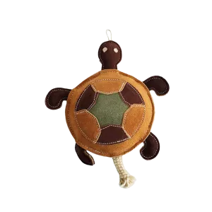 Vegan Patchwork Turtle Chew Toy