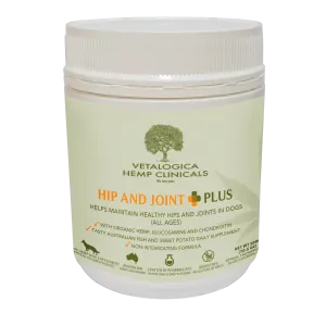 Vetalogica Hemp Clinicals Hip & Joint Plus Supplements for Dogs 300g