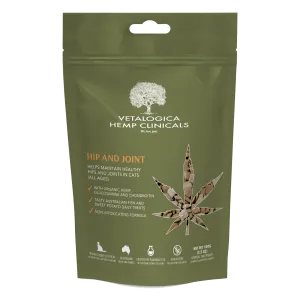 Vetalogica Hemp Clinicals Hip & Joint Treats for Cats 100g