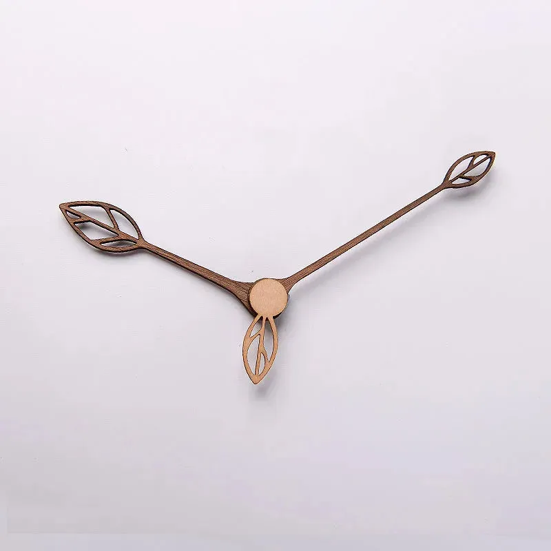 Walnut Wood DIY Wall Quartz Clock Hands Pointers Suitable for 12 14 inch Clocks